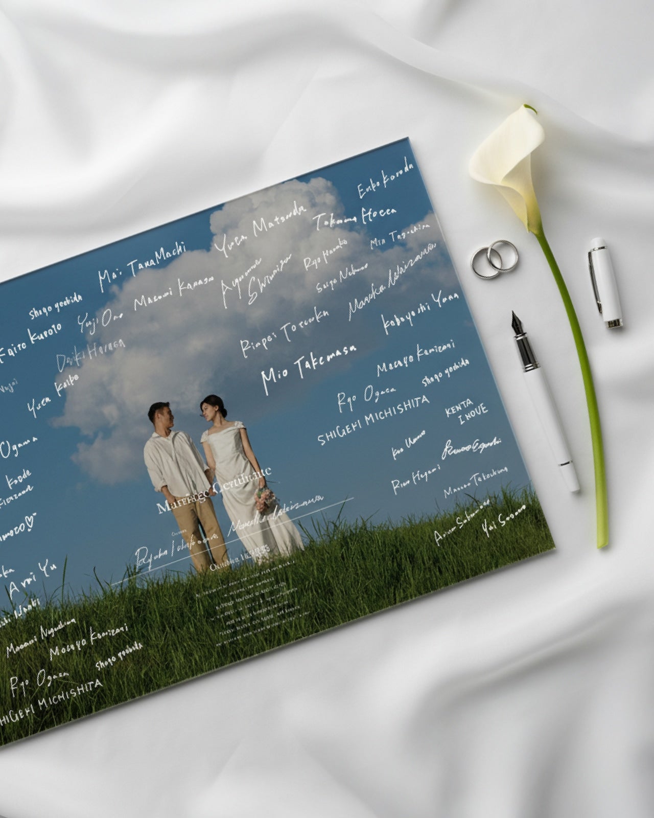 アクリル結婚証明書 | mc2